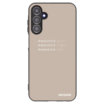 Picasee silikónový čierny obal pre Samsung Galaxy A15 A155F 4G - Positive Vibes