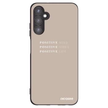 Picasee silikónový čierny obal pre Samsung Galaxy A05s A057G - Positive Vibes