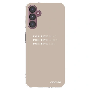 Picasee silikónový prehľadný obal pre Samsung Galaxy A05s A057G - Positive Vibes