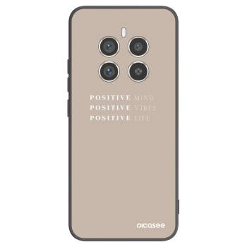 Picasee silikónový čierny obal pre Realme 12 Pro 5G - Positive Vibes
