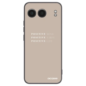 Picasee silikónový čierny obal pre OnePlus Nord 4 - Positive Vibes