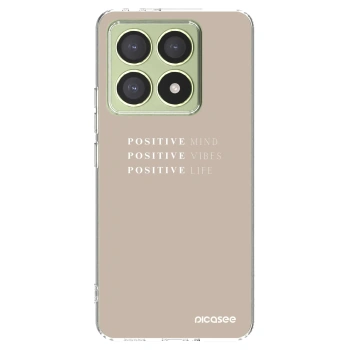 Picasee silikónový prehľadný obal pre Xiaomi 14T - Positive Vibes