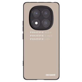 Picasee silikónový čierny obal pre Xiaomi Redmi Note 14 Pro 5G - Positive Vibes