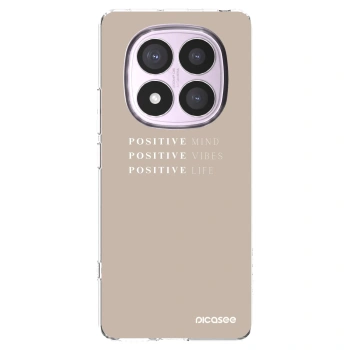 Picasee silikónový prehľadný obal pre Xiaomi Redmi Note 14 Pro 5G - Positive Vibes