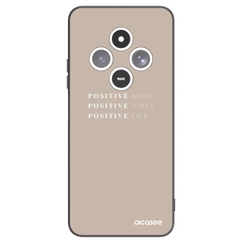 Picasee silikónový čierny obal pre Xiaomi Redmi 14C - Positive Vibes