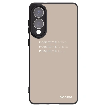 Picasee silikónový čierny obal pre Samsung Galaxy S25 Edge 5G - Positive Vibes