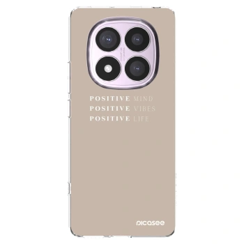 Picasee silikónový prehľadný obal pre Xiaomi Redmi Note 14 Pro 4G - Positive Vibes