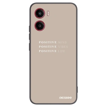 Picasee silikónový čierny obal pre Motorola Moto G05 - Positive Vibes