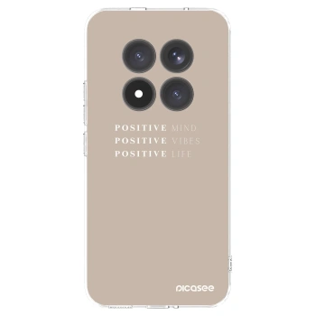 Picasee silikónový prehľadný obal pre Xiaomi Redmi Note 15 Pro+ - Positive Vibes