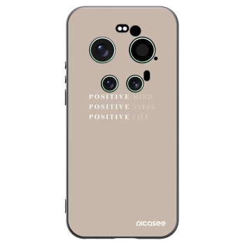 Picasee silikónový čierny obal pre Xiaomi 17 Ultra - Positive Vibes