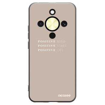 Picasee silikónový čierny obal pre Honor Magic8 Lite 5G - Positive Vibes