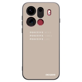Picasee silikónový čierny obal pre OPPO Find X9 Pro - Positive Vibes