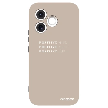 Picasee silikónový čierny obal pre Honor 600 Lite - Positive Vibes