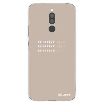 Picasee silikónový prehľadný obal pre Xiaomi Redmi 8 - Positive Vibes