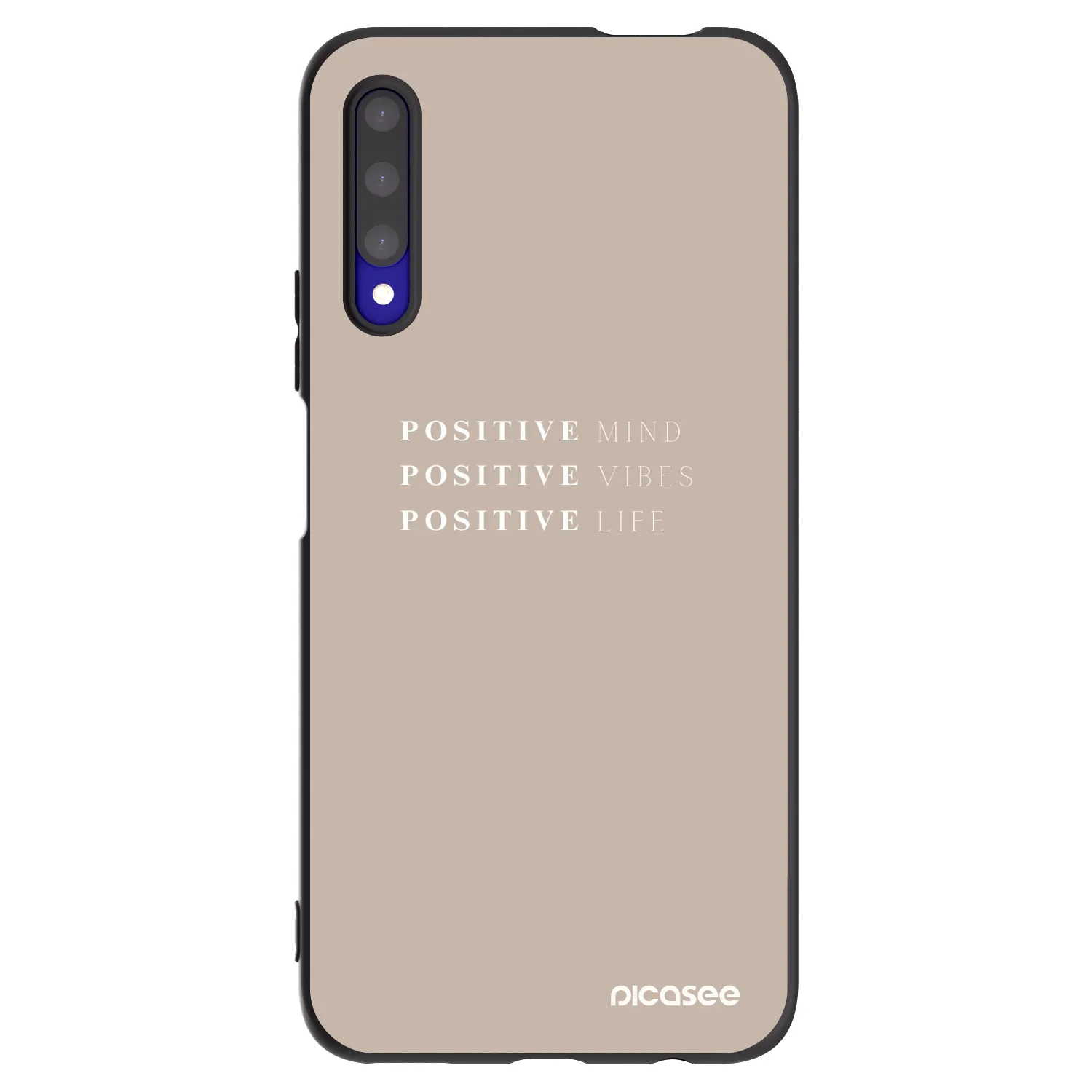 Picasee silikónový čierny obal pre Honor 9X Pro - Positive Vibes
