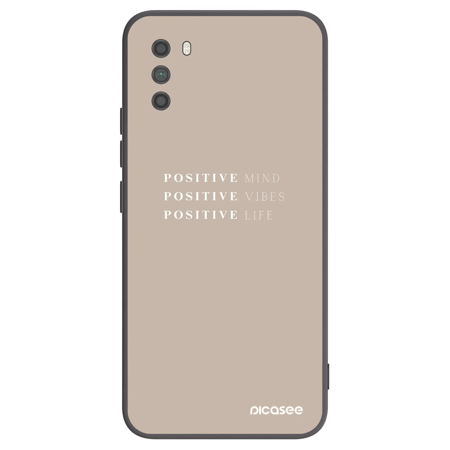 Picasee silikónový čierny obal pre Xiaomi Poco M3 - Positive Vibes