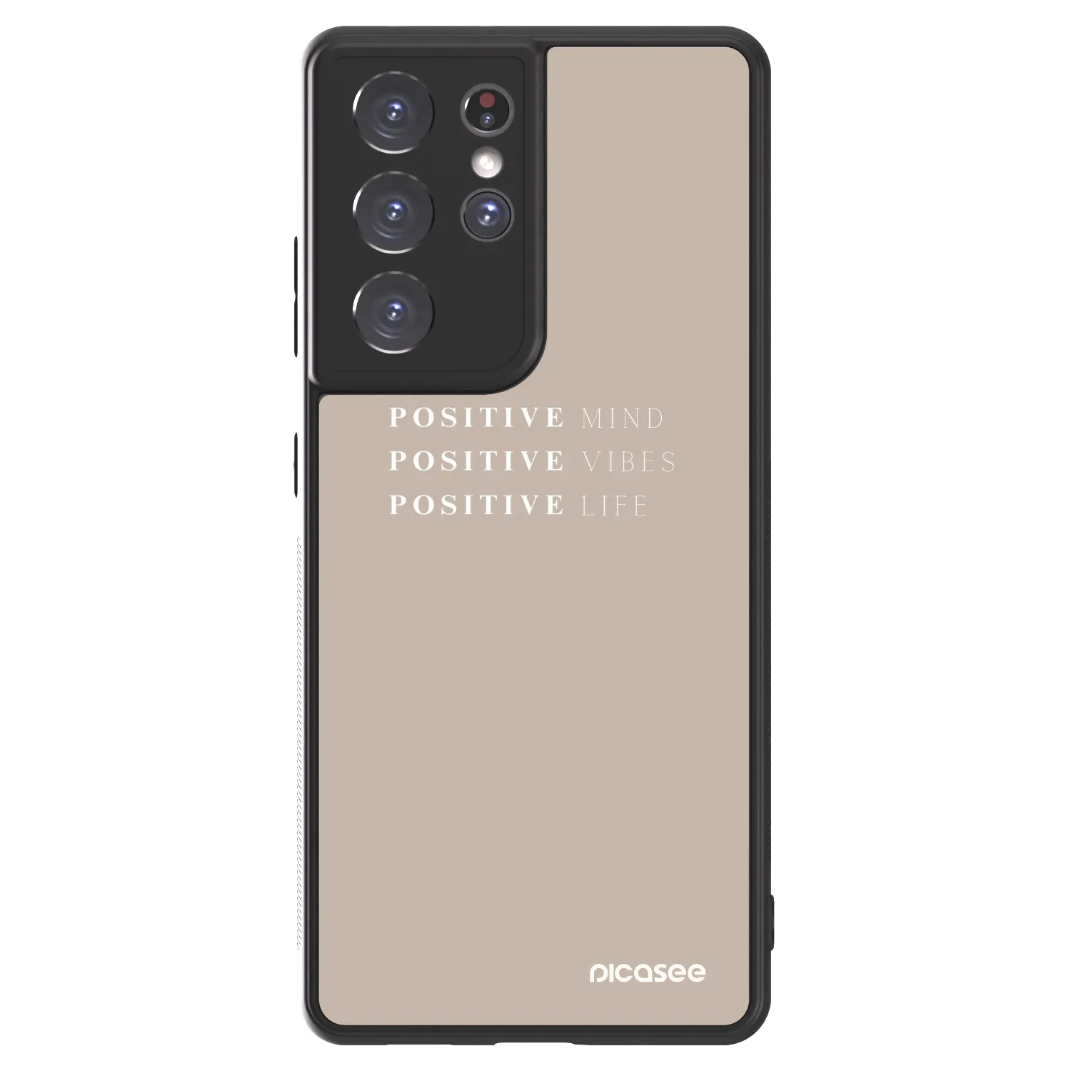 Picasee ULTIMATE CASE pro Samsung Galaxy S21 Ultra 5G G998B - Positive Vibes