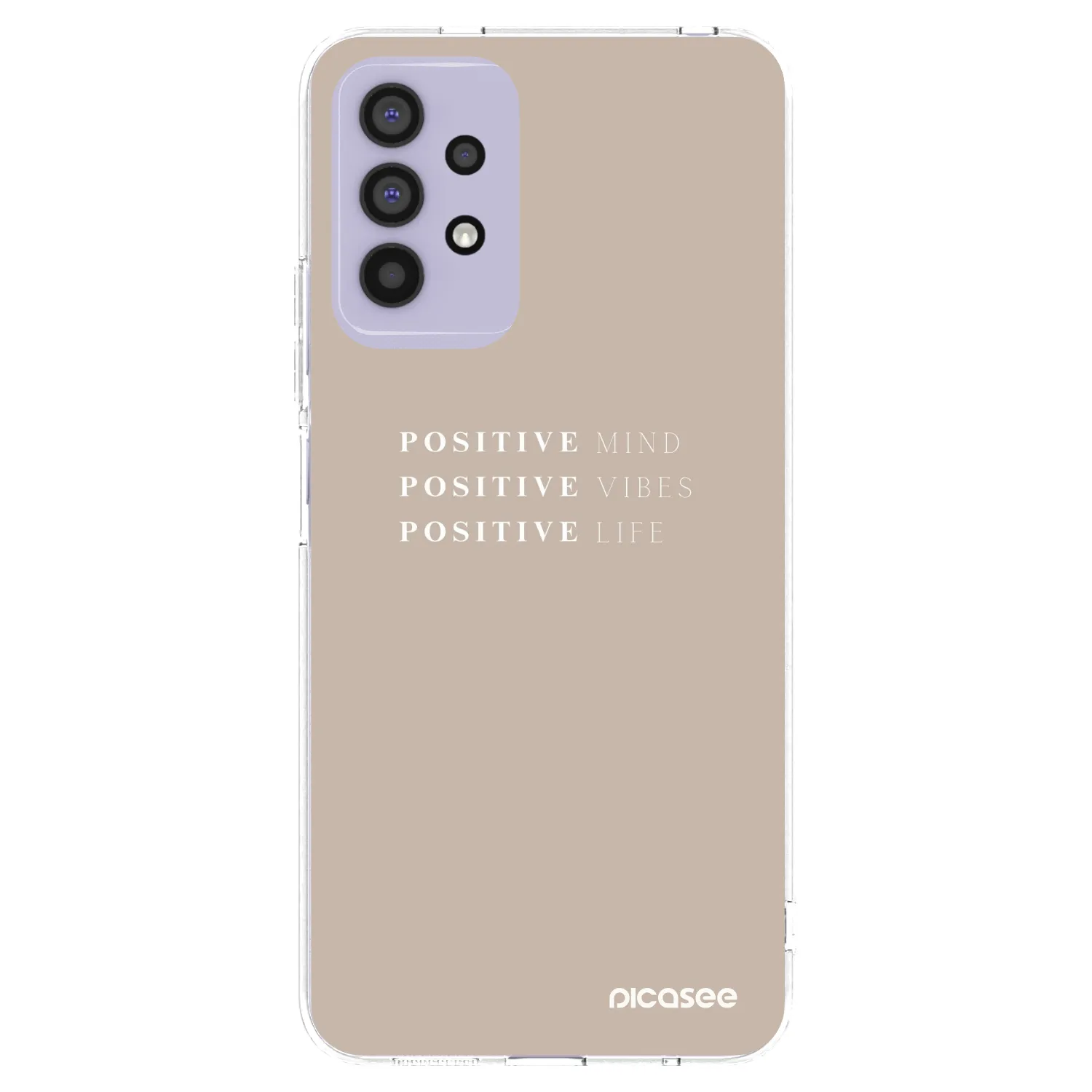 Picasee silikónový prehľadný obal pre Samsung Galaxy A32 4G SM-A325F - Positive Vibes