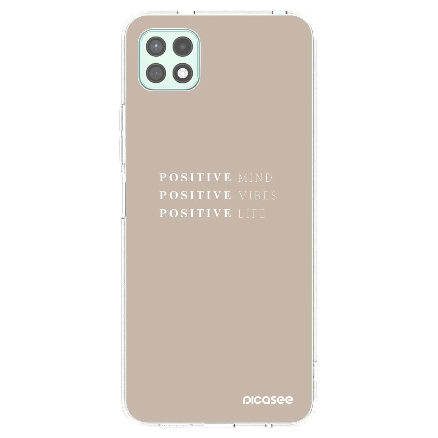 Picasee silikónový prehľadný obal pre Samsung Galaxy A22 A226B 5G - Positive Vibes