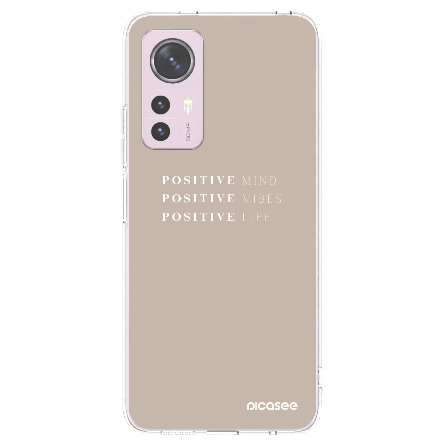 Picasee silikónový prehľadný obal pre Xiaomi 12 - Positive Vibes