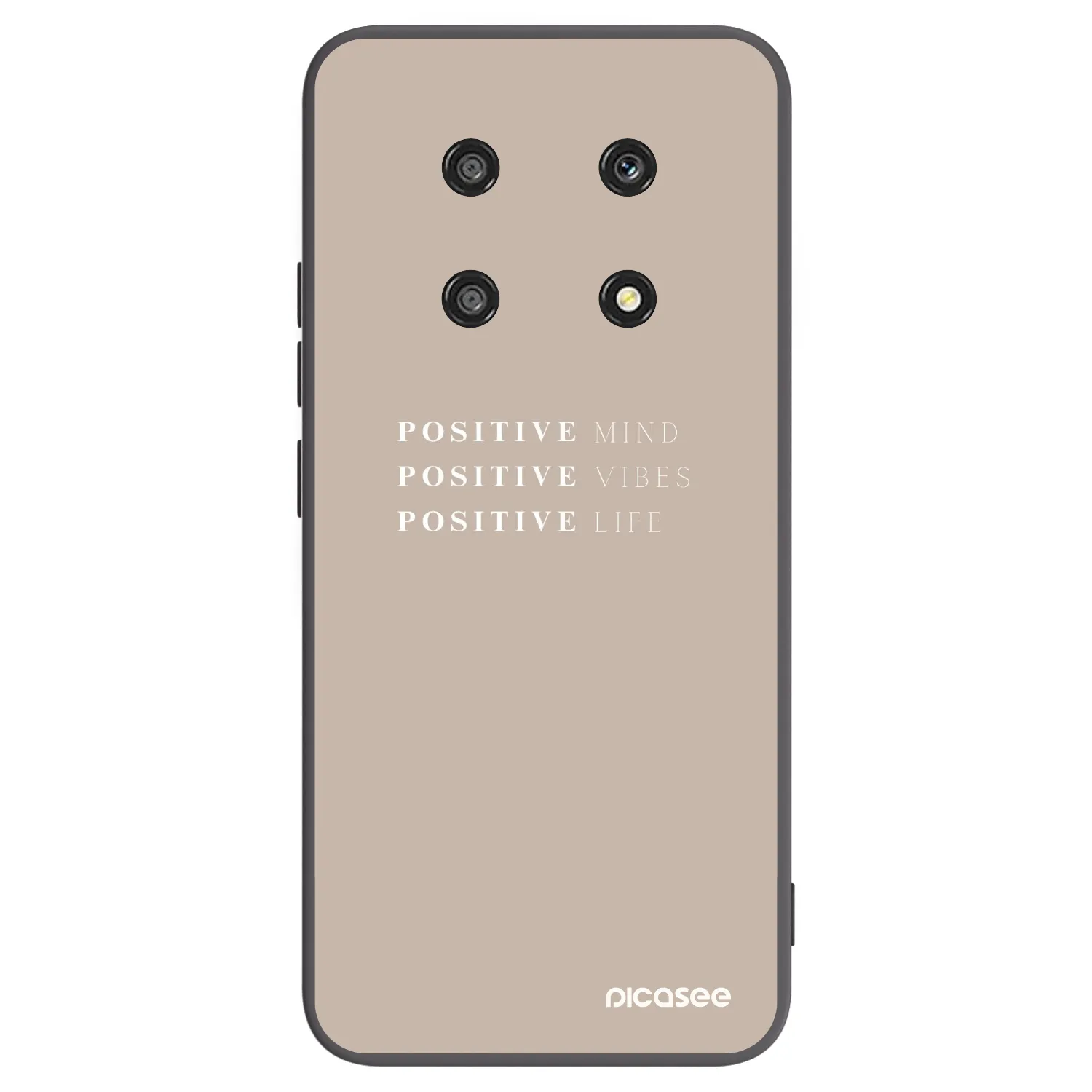 Picasee silikónový čierny obal pre Honor Magic4 Lite 5G - Positive Vibes