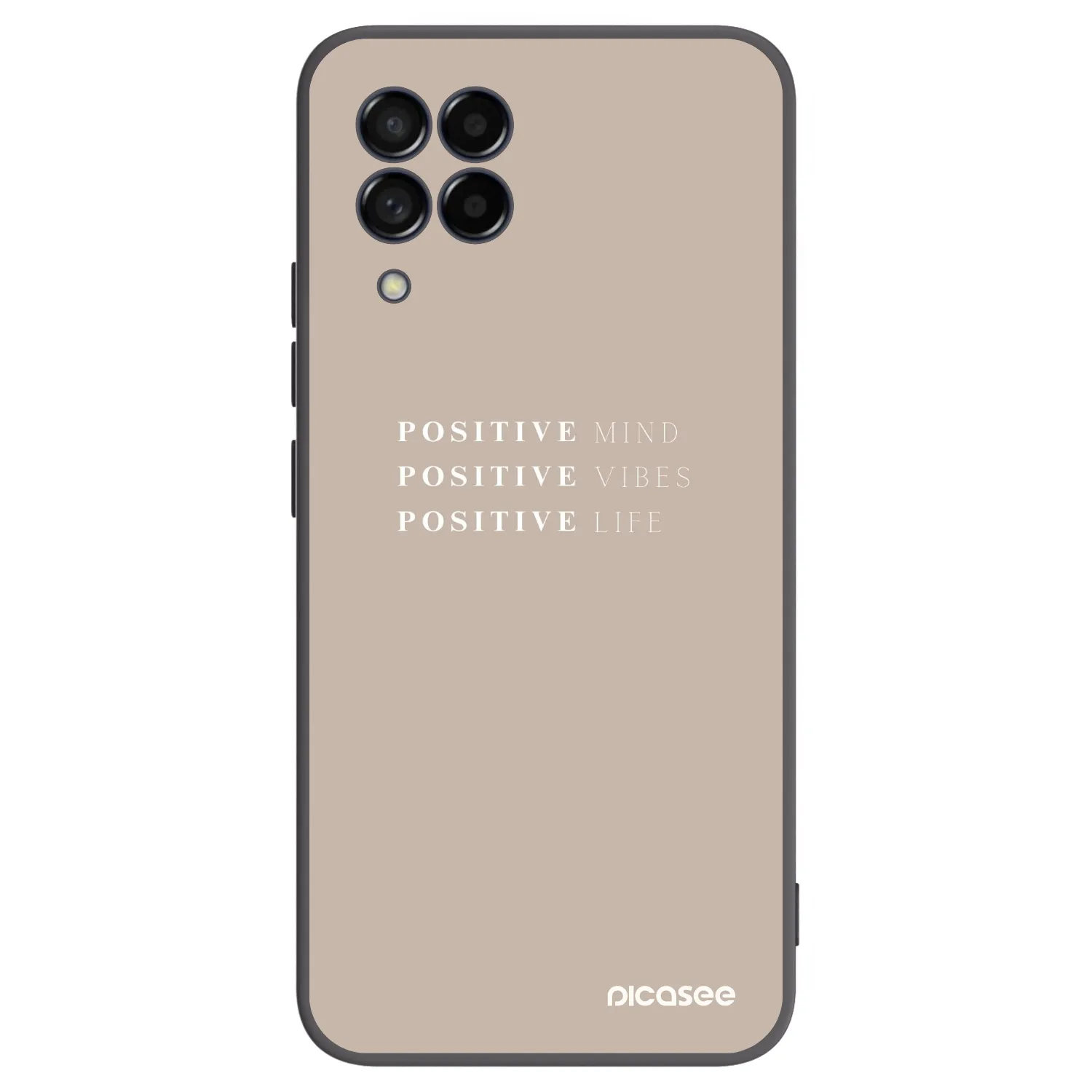 Picasee silikónový čierny obal pre Samsung Galaxy M53 5G - Positive Vibes