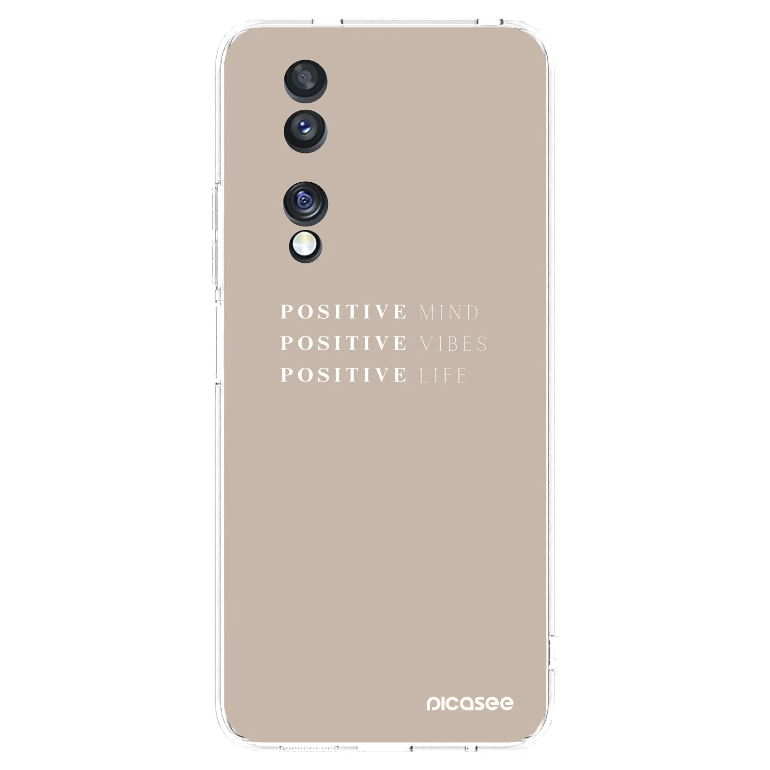 Picasee silikónový prehľadný obal pre Honor 70 - Positive Vibes