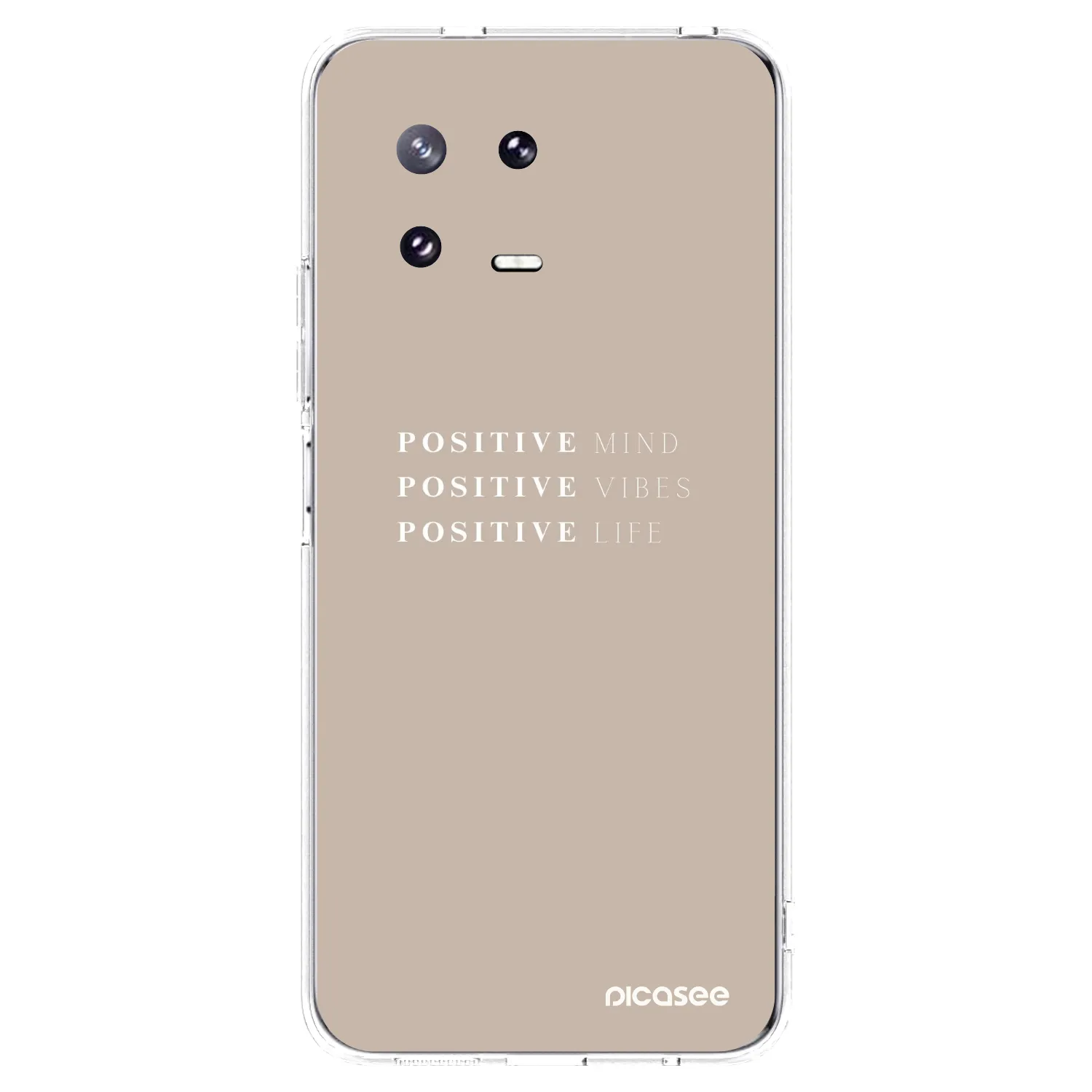 Picasee silikónový prehľadný obal pre Xiaomi 13 Pro - Positive Vibes