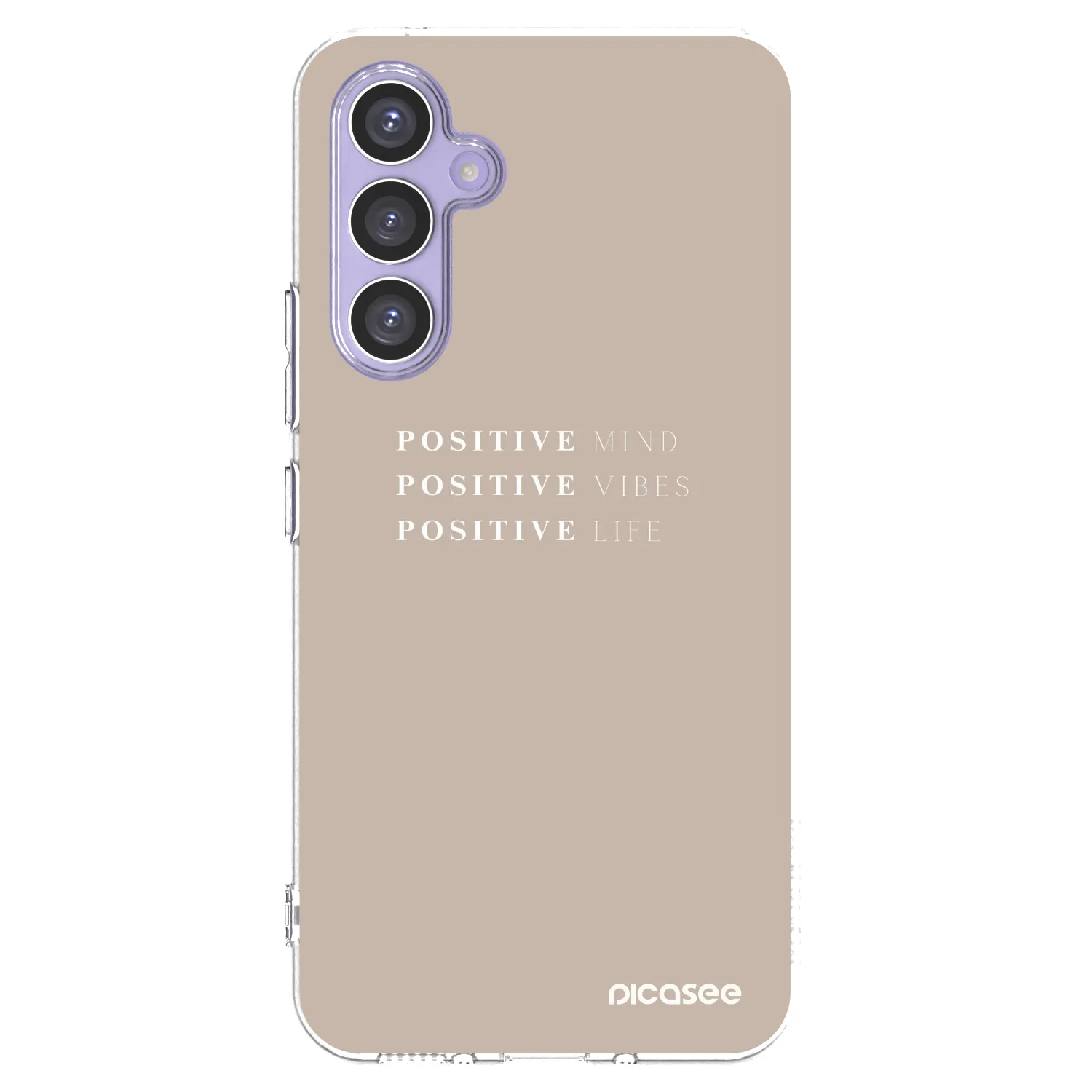 Picasee silikónový prehľadný obal pre Samsung Galaxy A54 5G A546B - Positive Vibes