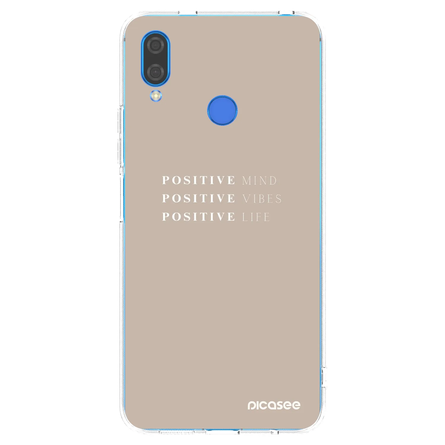 Picasee silikónový prehľadný obal pre Huawei Nova 3 - Positive Vibes