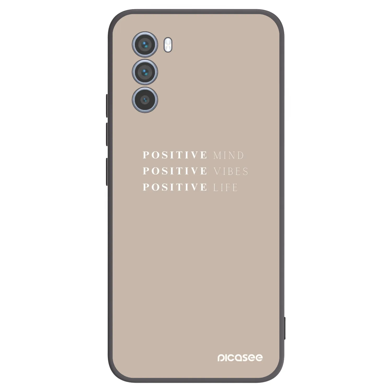 Picasee silikónový čierny obal pre Motorola Moto G62 - Positive Vibes
