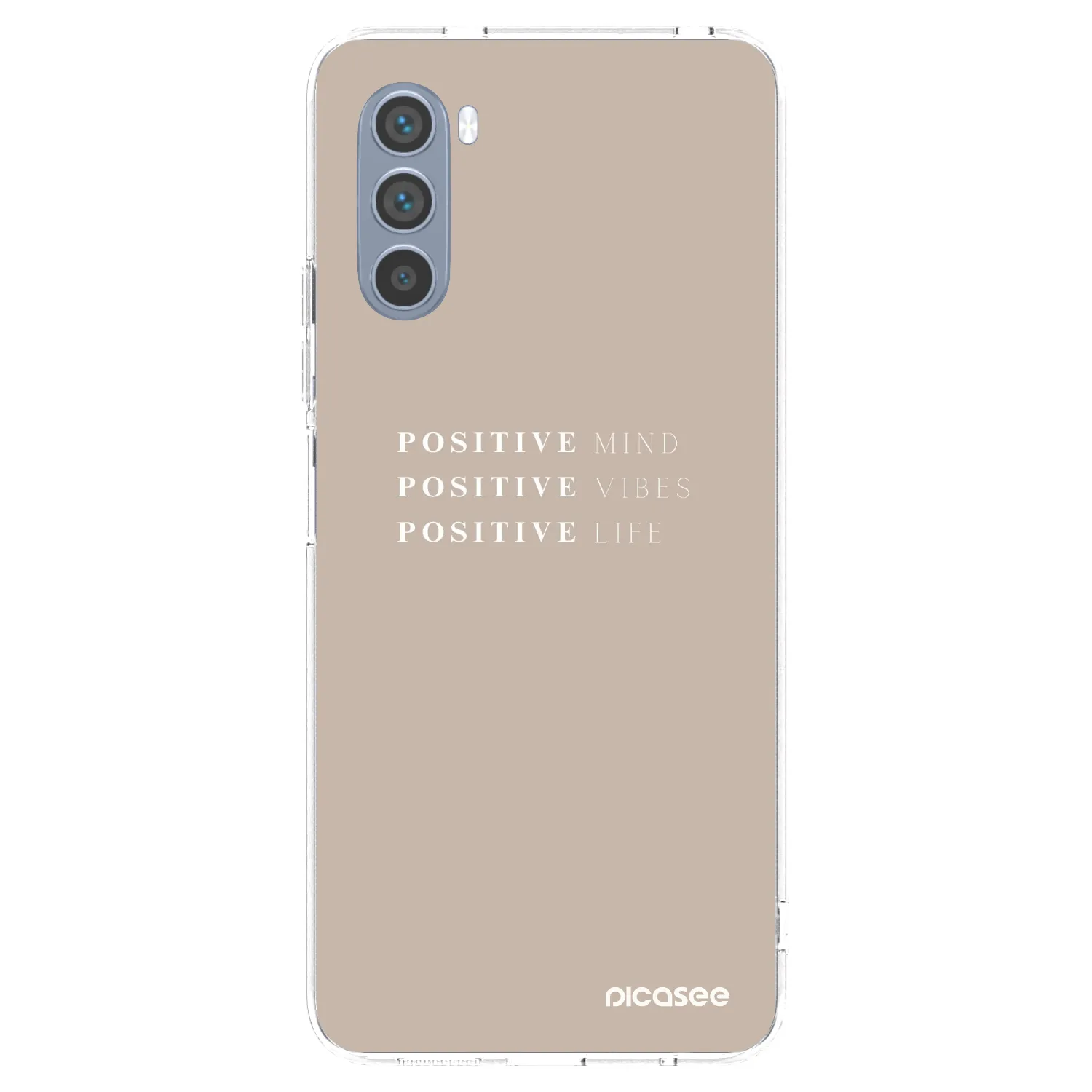 Picasee silikónový prehľadný obal pre Motorola Moto G62 - Positive Vibes