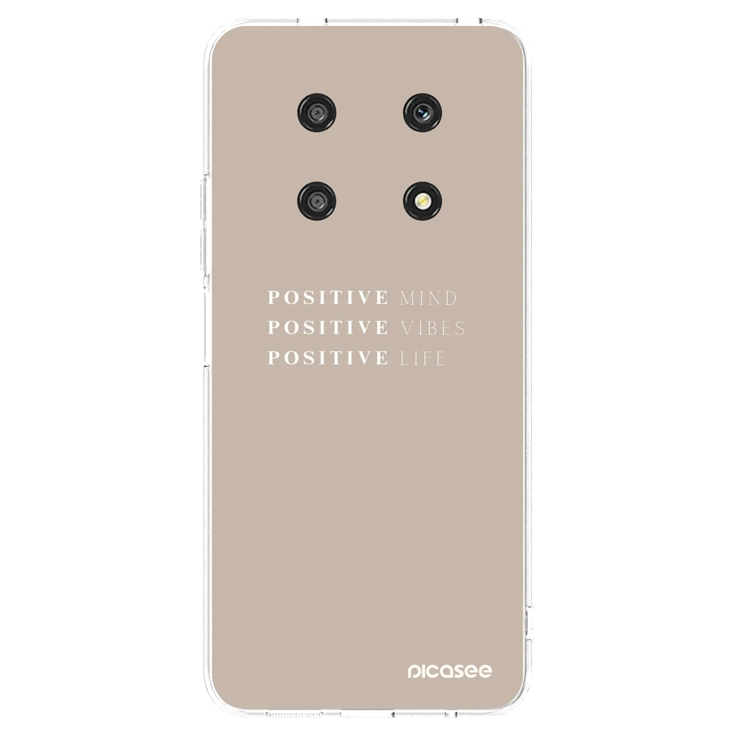 Picasee silikónový prehľadný obal pre Honor Magic4 Lite 5G - Positive Vibes