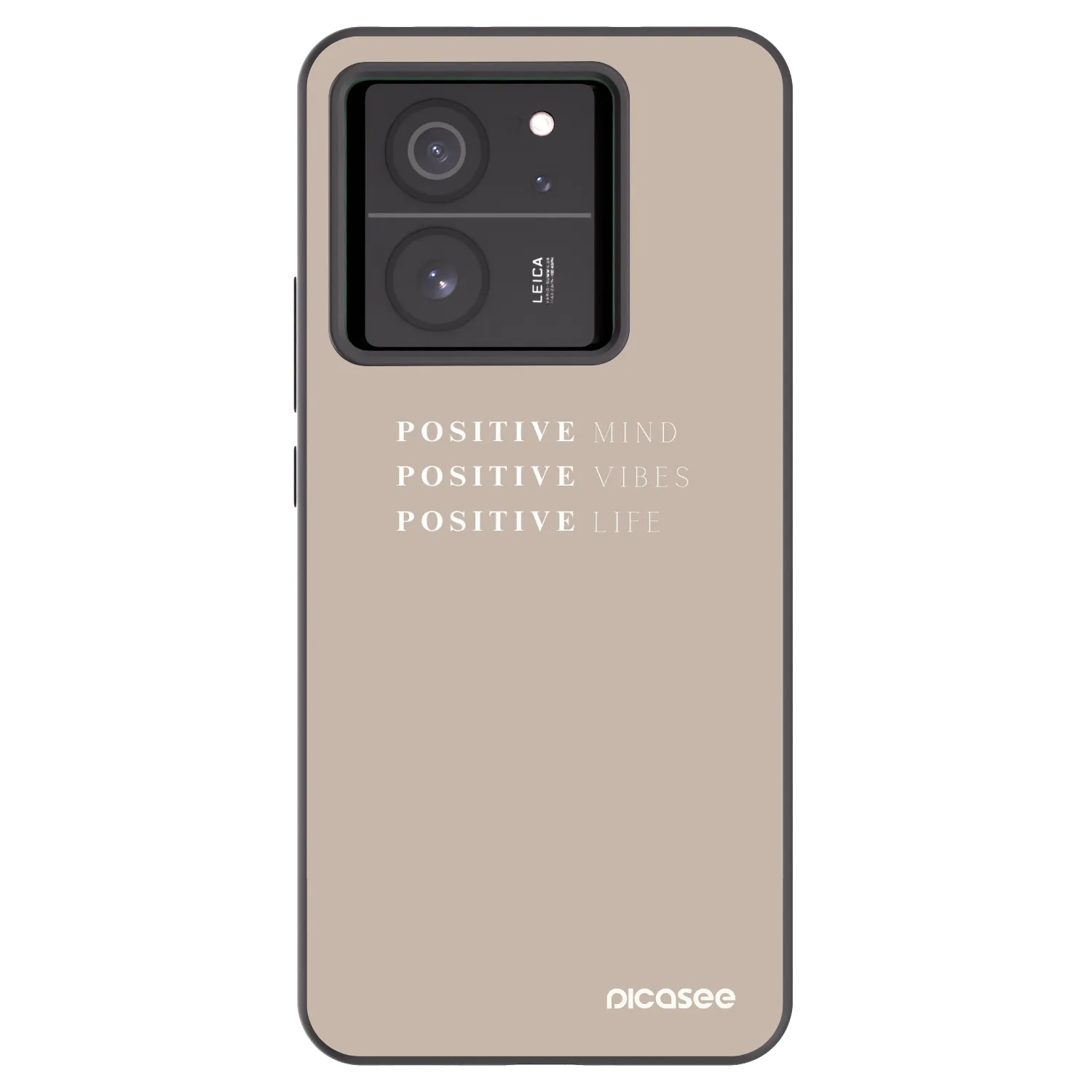 Picasee silikónový čierny obal pre Xiaomi 13T - Positive Vibes