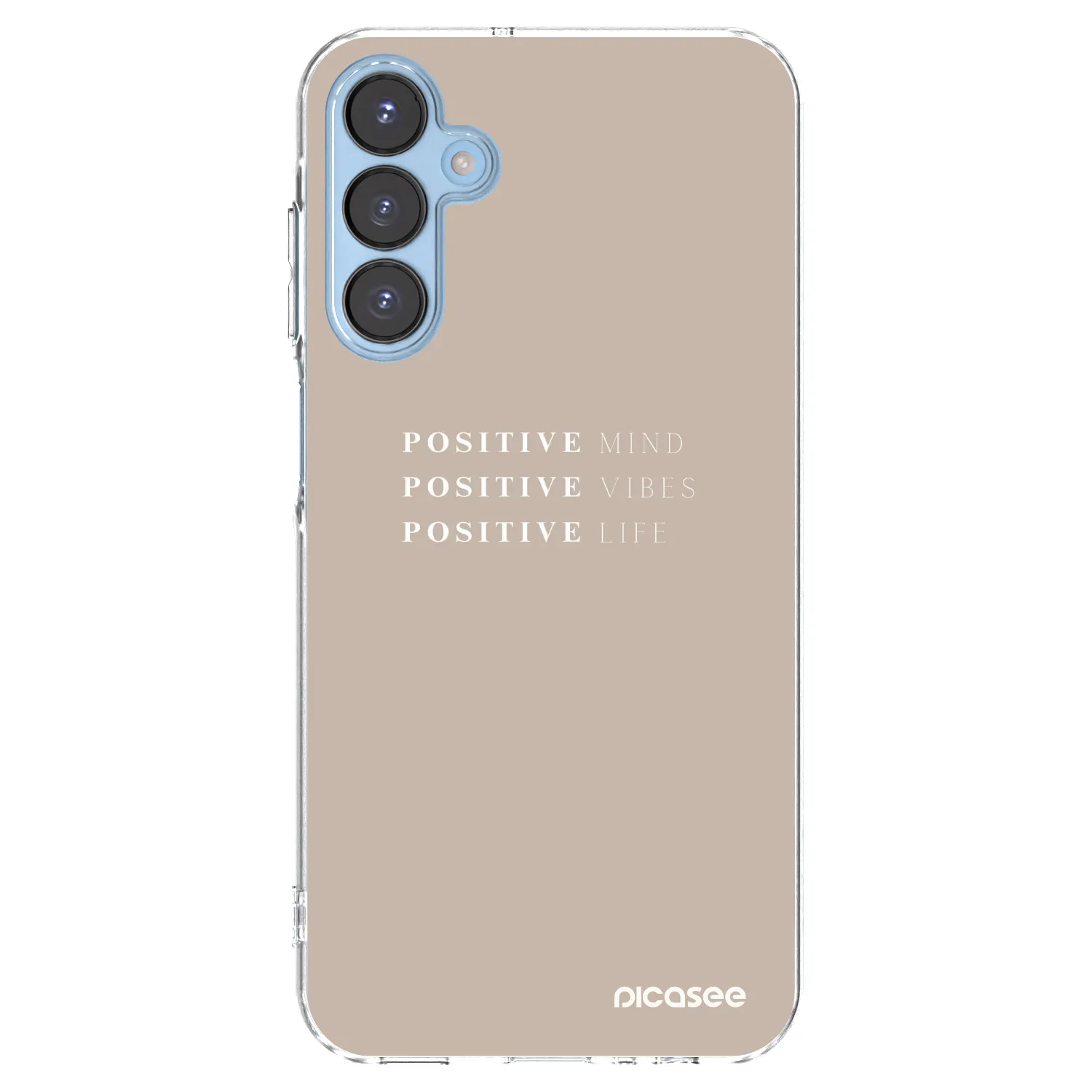 Picasee silikónový prehľadný obal pre Samsung Galaxy A15 A156B 5G - Positive Vibes