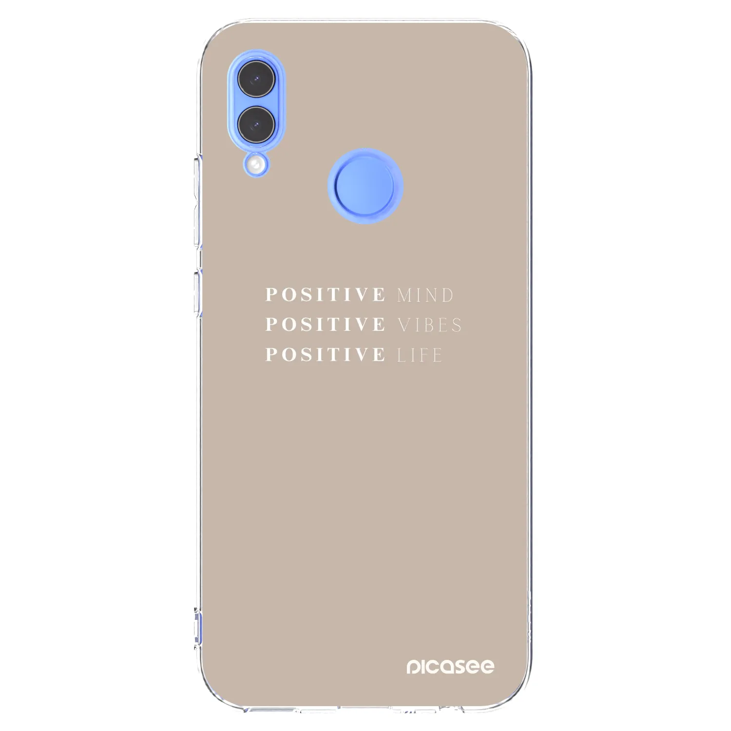 Silikónový prehľadný obal pre Honor 10 Lite - Positive Vibes