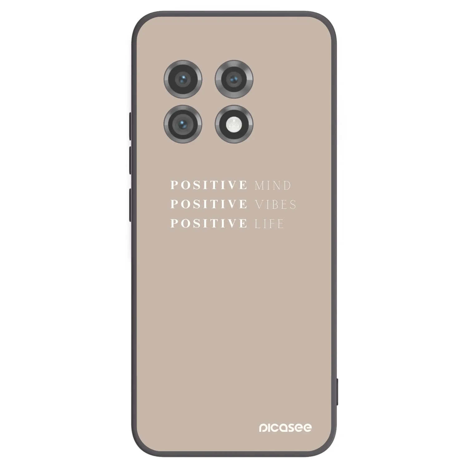 Picasee silikónový čierny obal pre OnePlus 11 5G - Positive Vibes