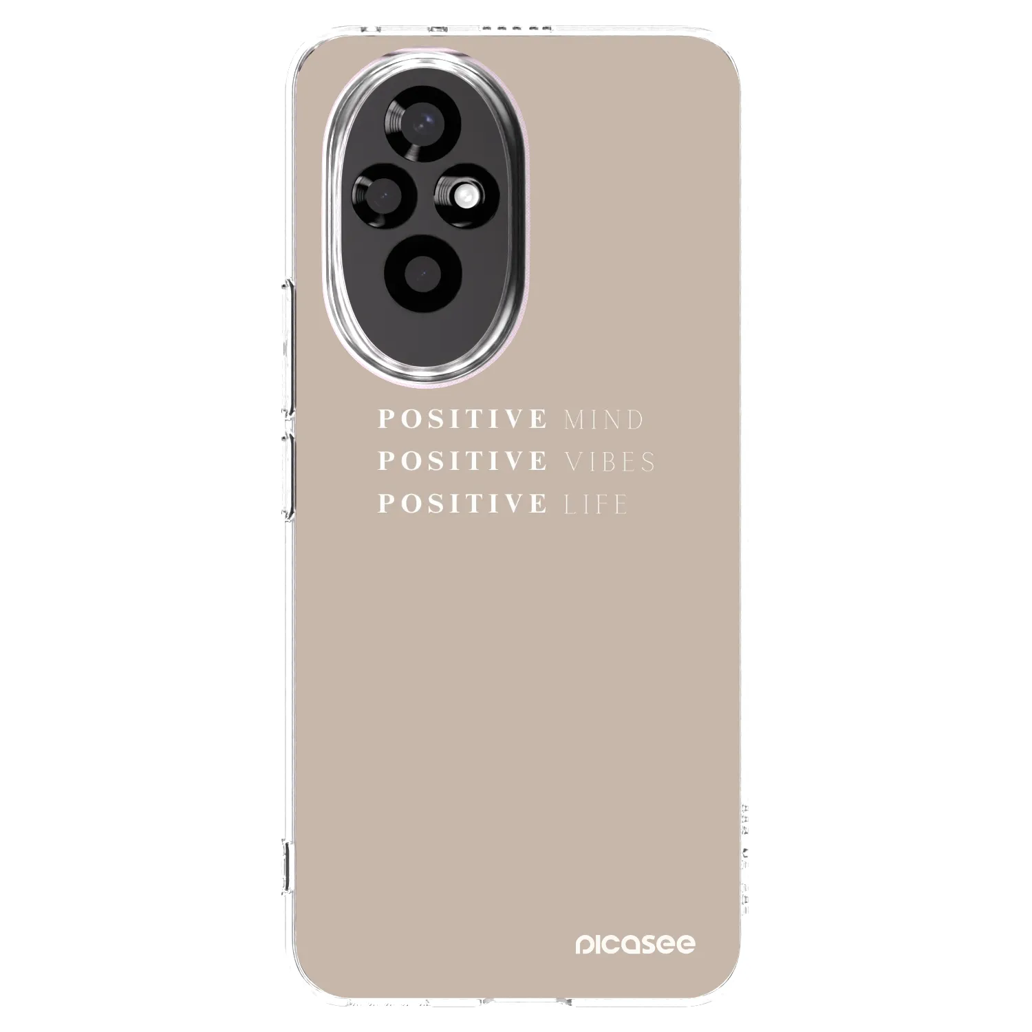 Picasee silikónový prehľadný obal pre Honor 200 Pro 5G - Positive Vibes