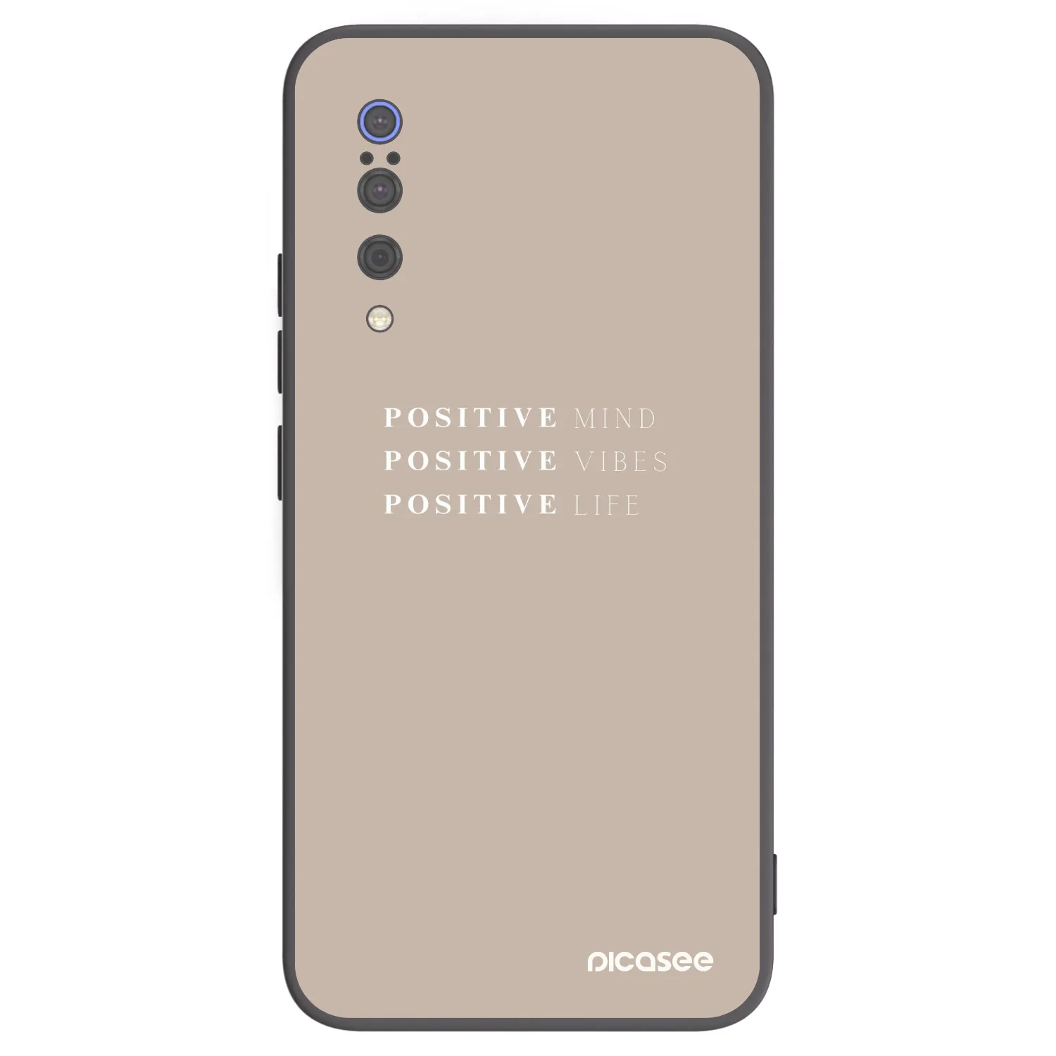 Picasee silikónový čierny obal pre Xiaomi Mi 9 - Positive Vibes