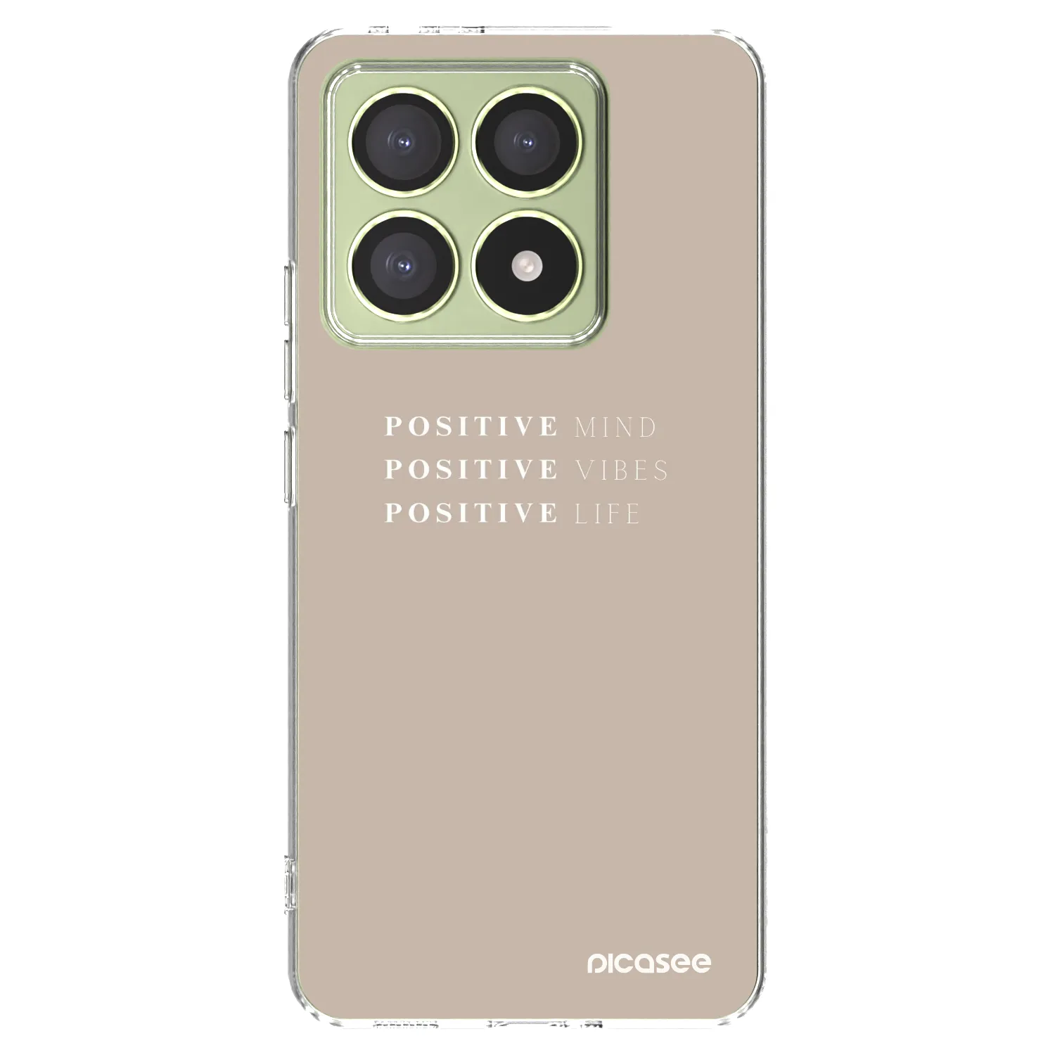 Picasee silikónový prehľadný obal pre Xiaomi 14T - Positive Vibes