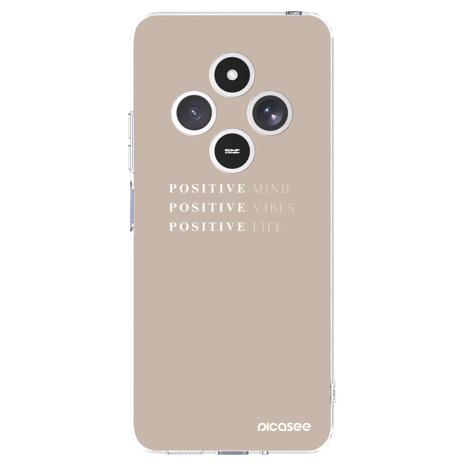 Picasee silikónový prehľadný obal pre Xiaomi Redmi 14C - Positive Vibes