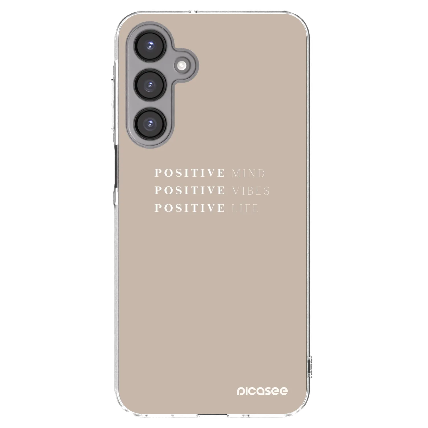 Picasee silikónový prehľadný obal pre Samsung Galaxy A16 5G - Positive Vibes