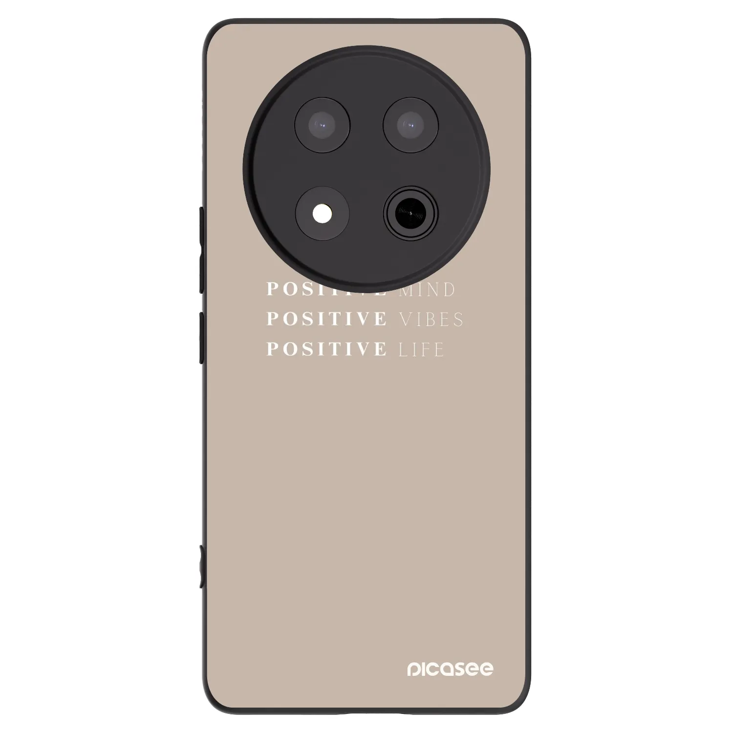 Picasee silikónový čierny obal pre Honor Magic7 Lite 5G - Positive Vibes
