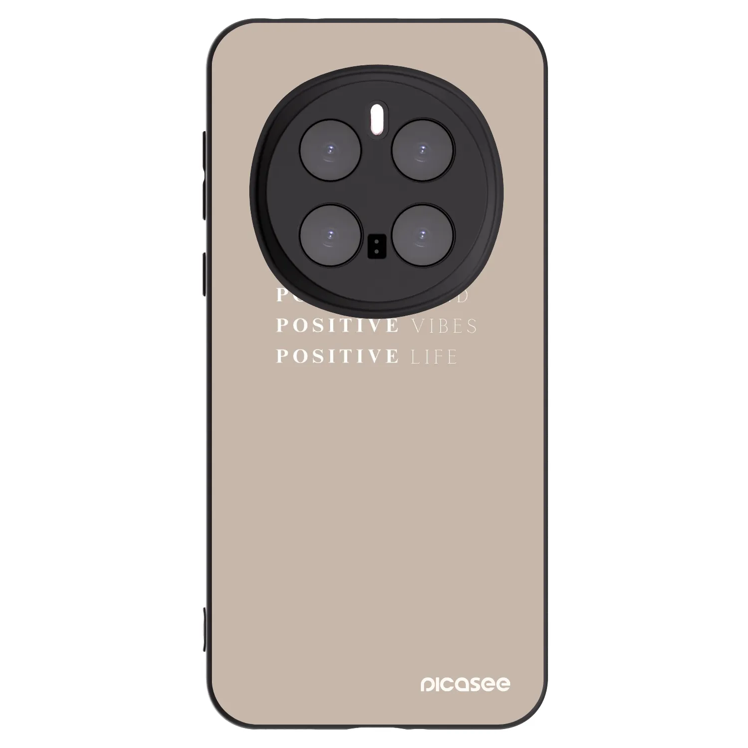 Picasee silikónový čierny obal pre Honor Magic7 Pro 5G - Positive Vibes