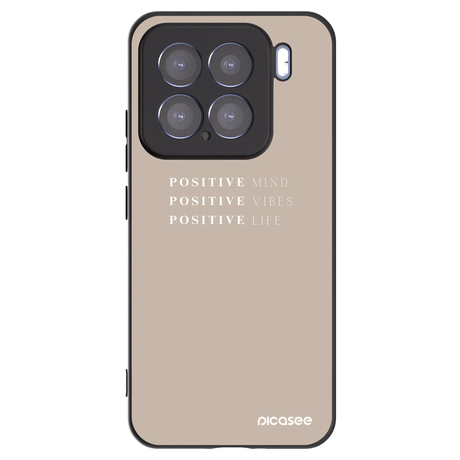 Picasee silikónový čierny obal pre Xiaomi 15 - Positive Vibes