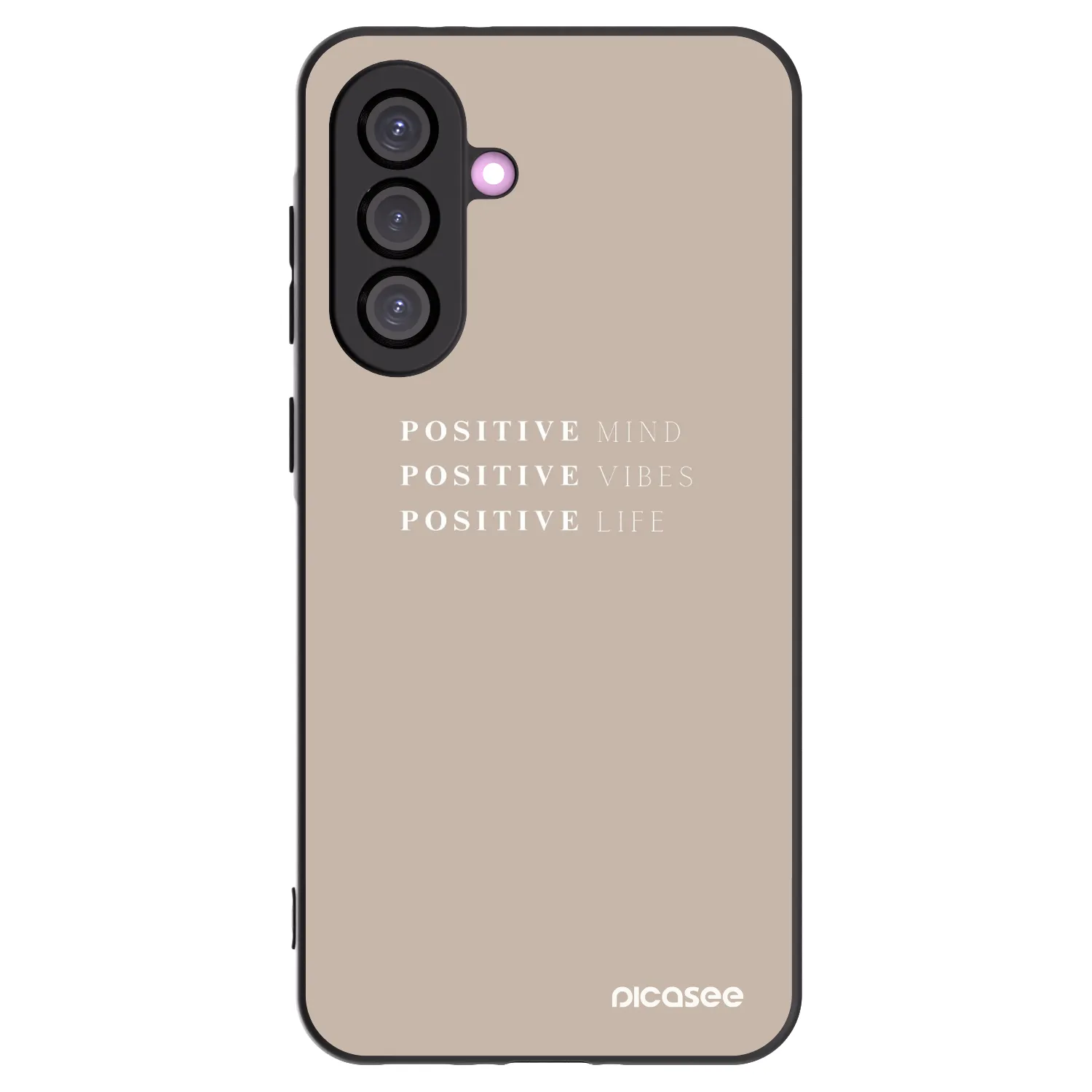 Picasee silikónový čierny obal pre Samsung Galaxy A36 5G - Positive Vibes