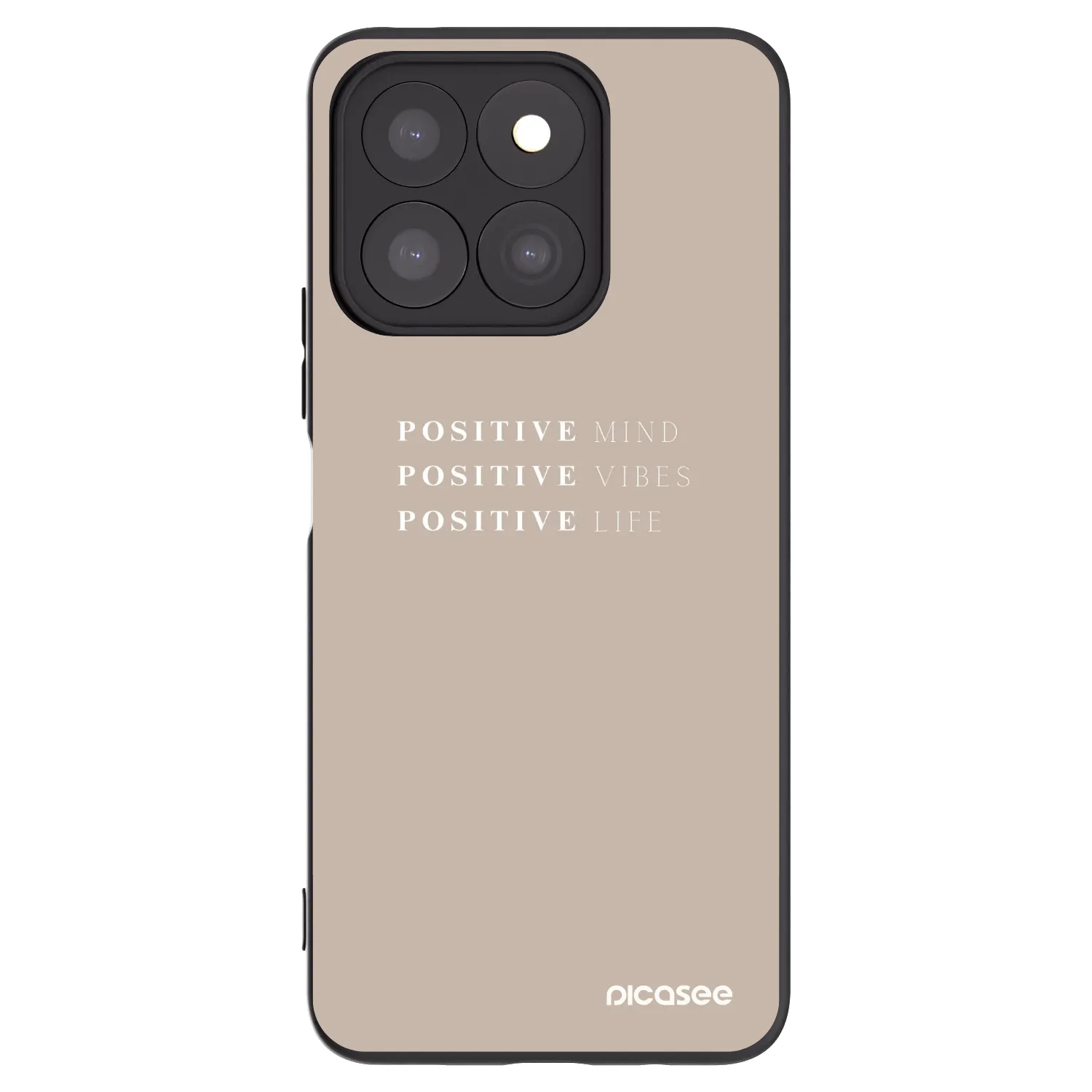 Picasee silikónový čierny obal pre Honor X8c - Positive Vibes