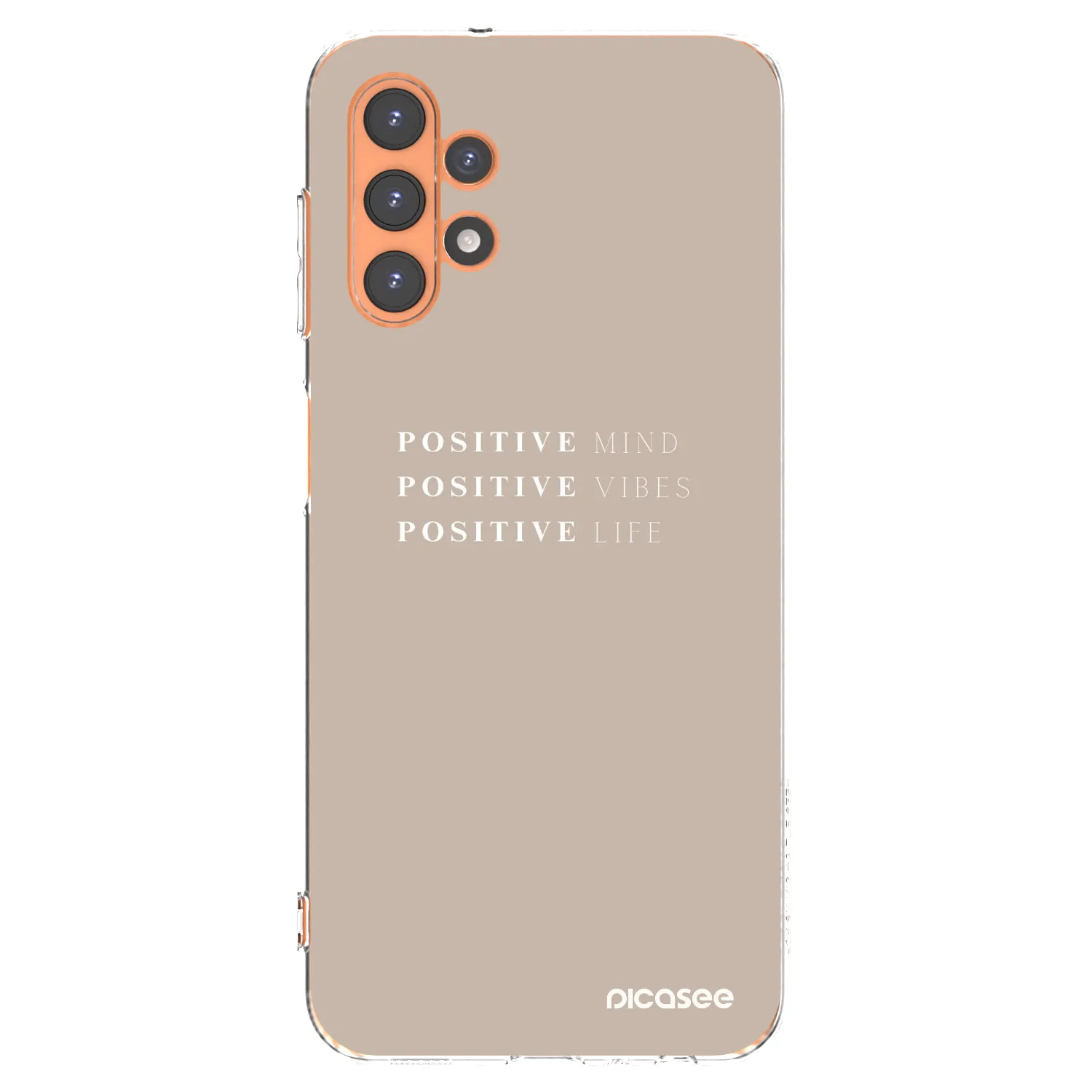 Picasee silikónový prehľadný obal pre Samsung Galaxy A13 5G - Positive Vibes