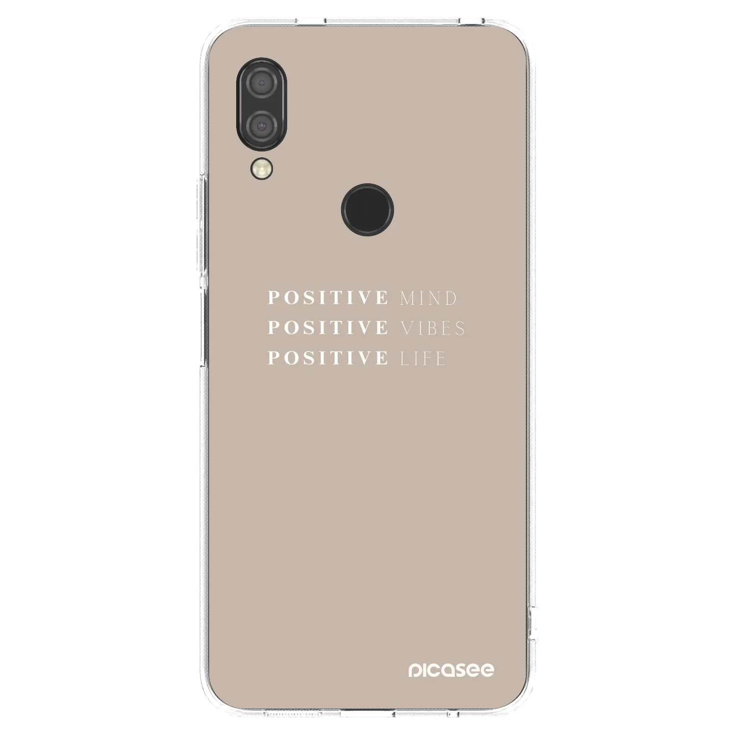 Picasee silikónový prehľadný obal pre Xiaomi Redmi 7 - Positive Vibes