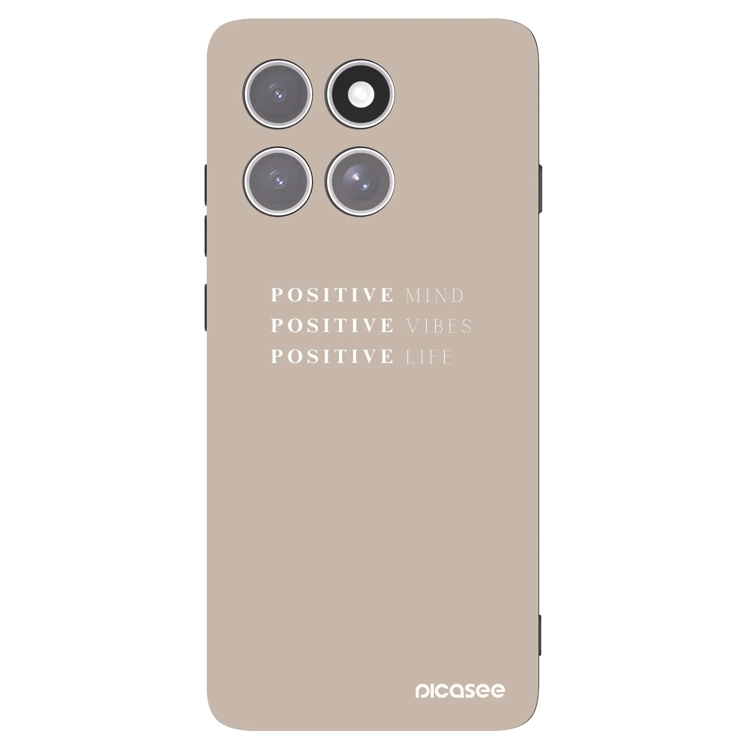 Picasee silikónový čierny obal pre Motorola Edge 60 Pro - Positive Vibes